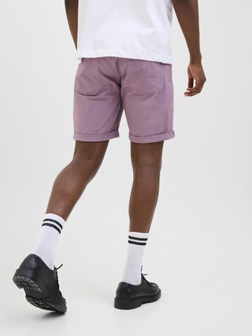 JACK & JONES regular Jeans 'JJRick JJOriginal' i lilla