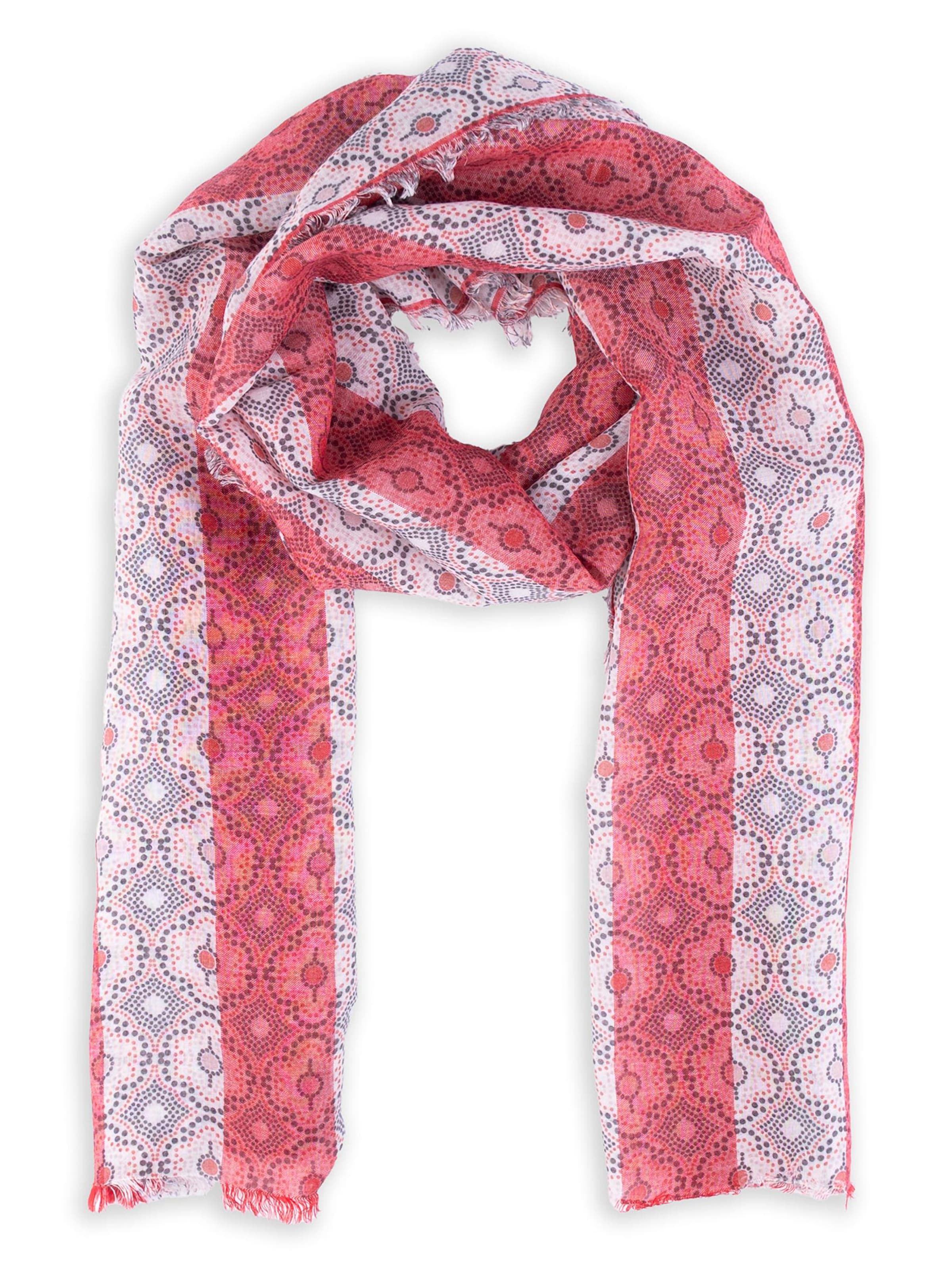 Passigatti Tuch 'Herren-Schal Passigatti'‌‌‌‌‌‌ in Rot: Vorderseite