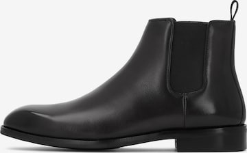 Boots chelsea di Kazar in nero: frontale