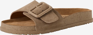 Mule Tamaris en beige : devant