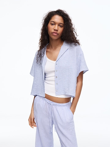 Bershka Halenka – modrá: přední strana