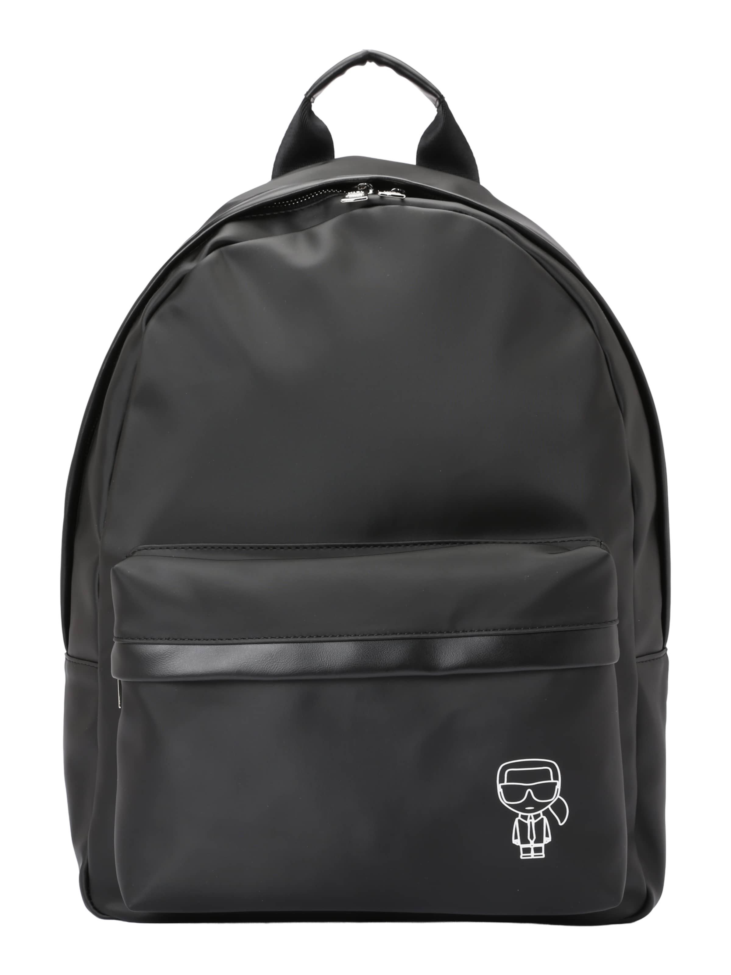 Karl Lagerfeld Ruksak u crna / bijela, Pregled proizvoda