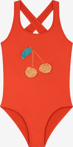 ShiwiJednodijelni kupaći kostim 'NOOR' - crvena boja: prednji dio