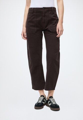 GAP - Barrel Pantalón 'RAQUEL' en marrón: frente
