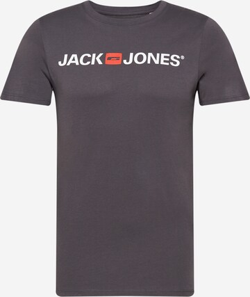 Maglietta di JACK & JONES in grigio: frontale