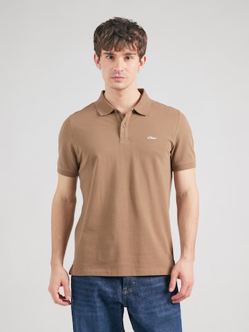 T-Shirt s.Oliver en marron : devant