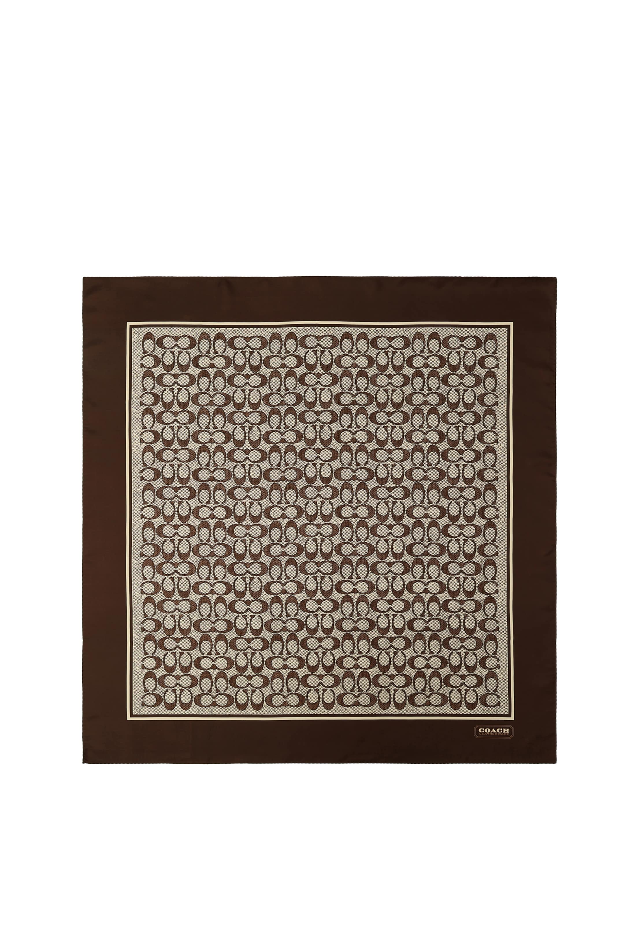 Écharpe 'Signature' COACH en beige