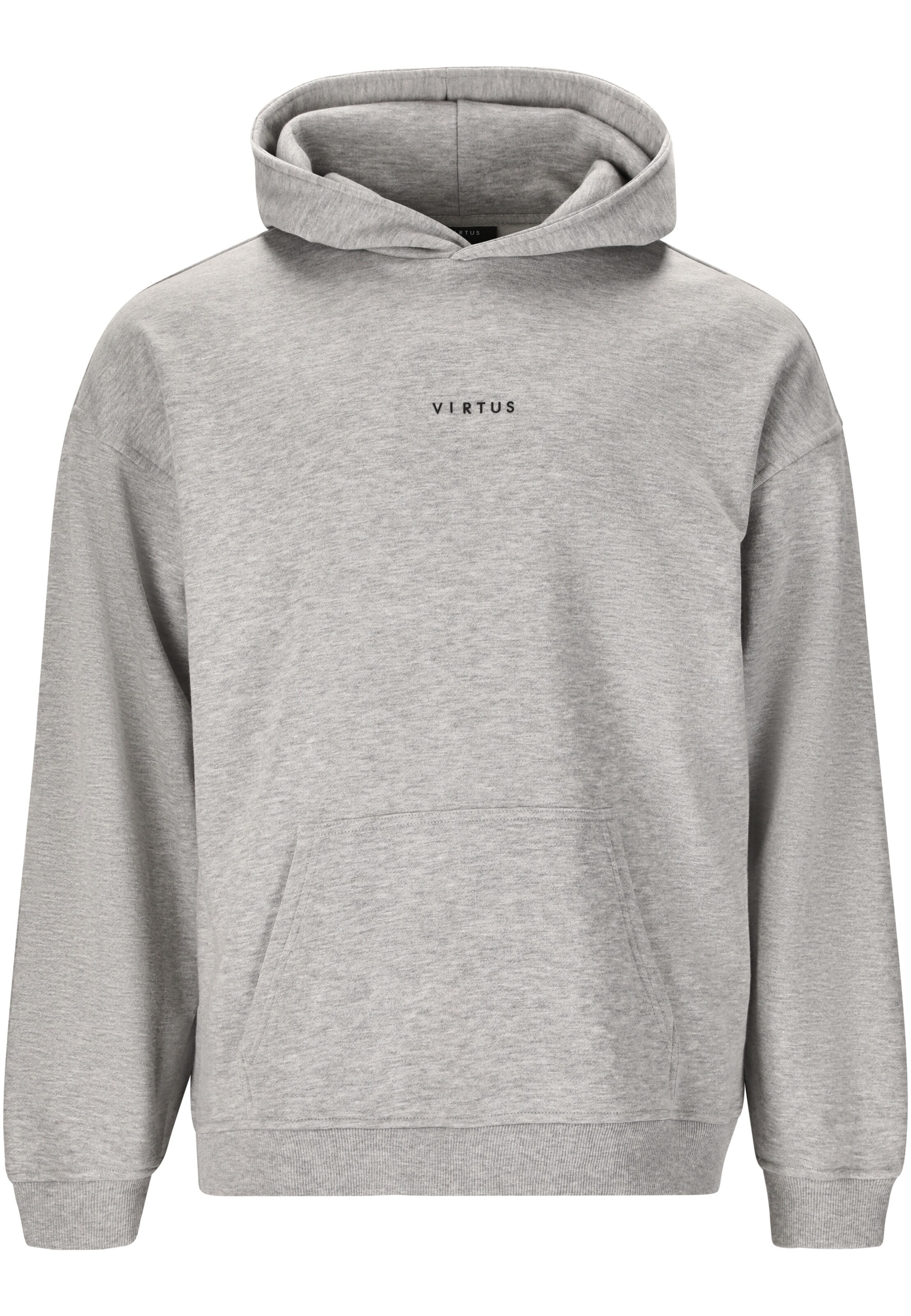 Virtus Sweatshirt 'Kayce V2' in Grau: Vorderseite