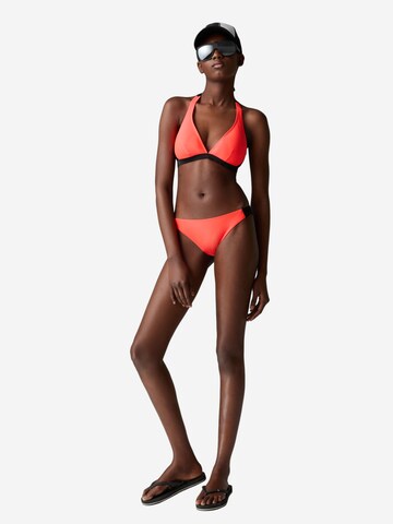 Bogner Fire + Ice Triangle Bikini Top 'Jasmin' in Orange