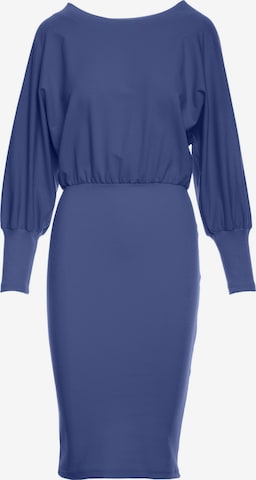 made of emotion Kleid 'M690' in Blau: Vorderseite