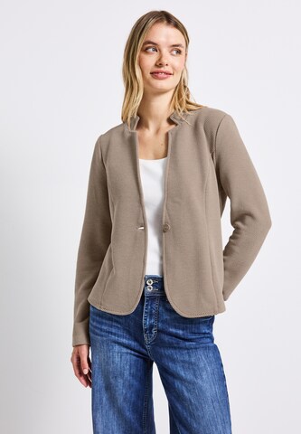 STREET ONE Blazer 'Jacquard' in Beige: Vorderseite