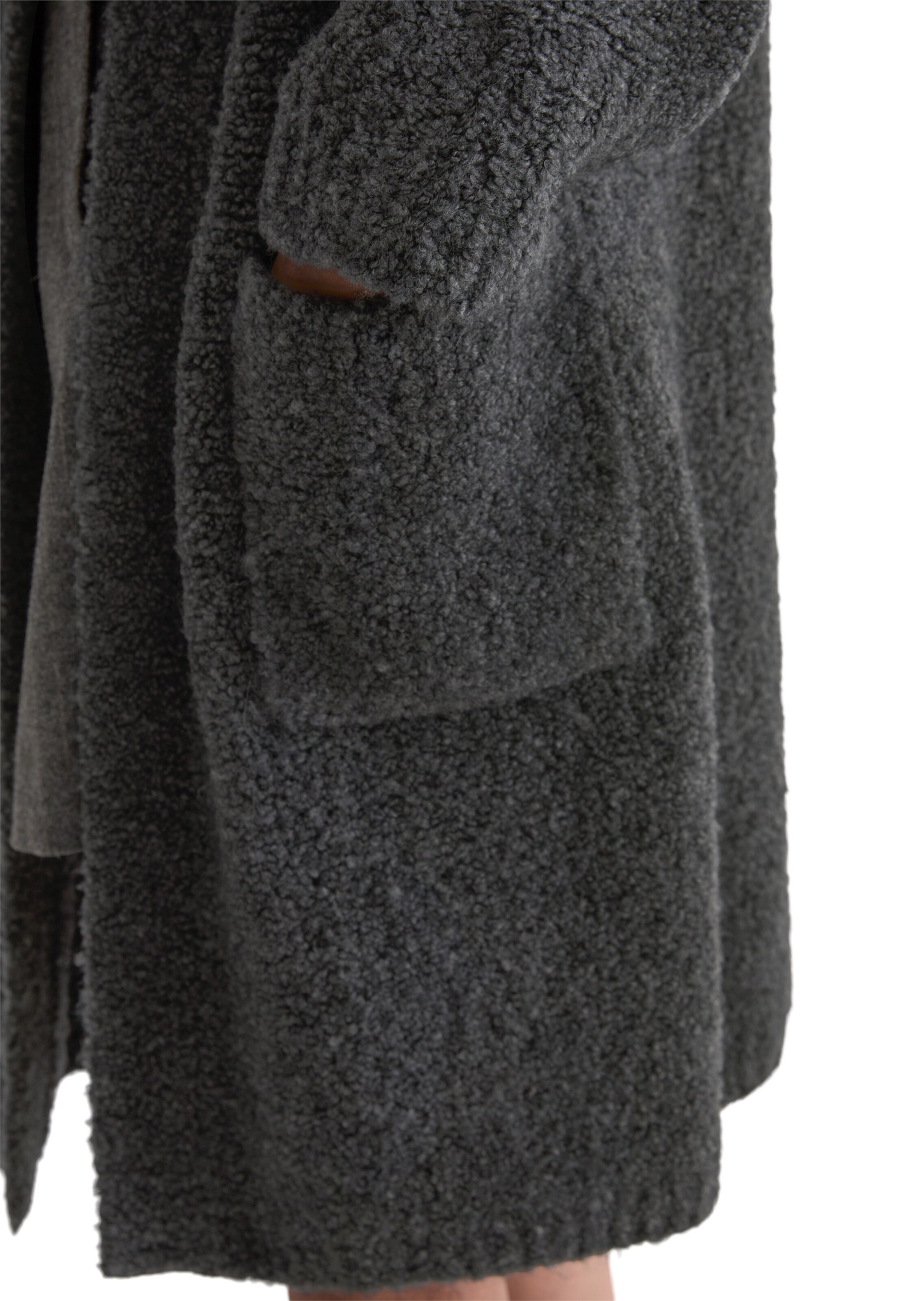 Marc O'Polo Gebreide mantel in Grijs