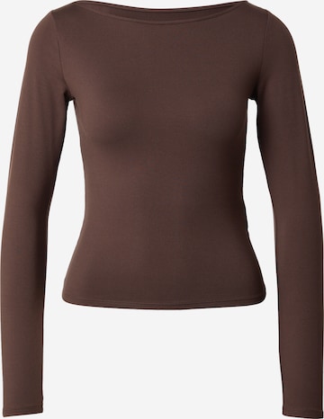 brūns HOLLISTER T-Krekls: no priekšpuses