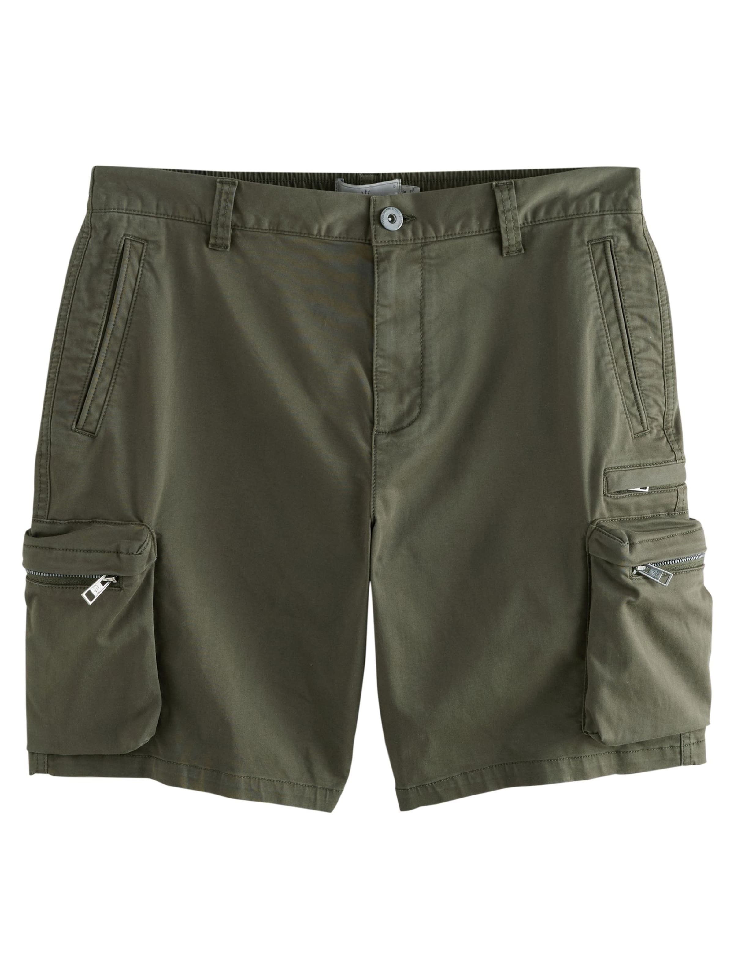 Next regular Cargobukser i grøn: forside