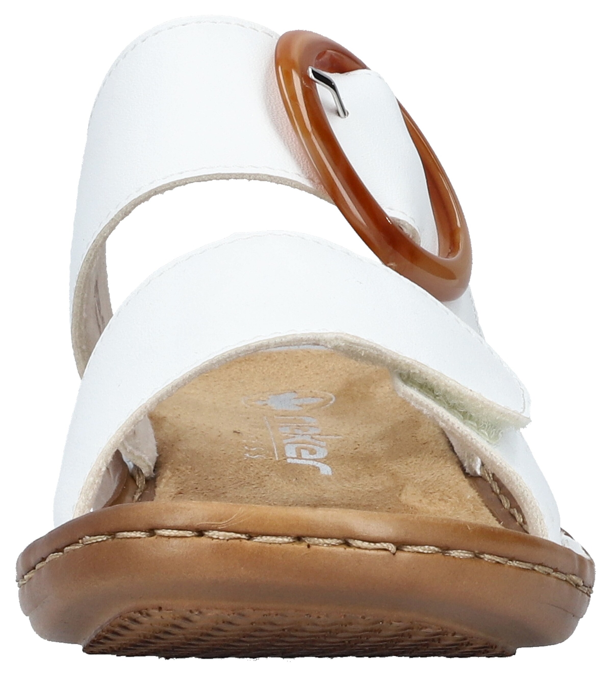 Mule Rieker en blanc