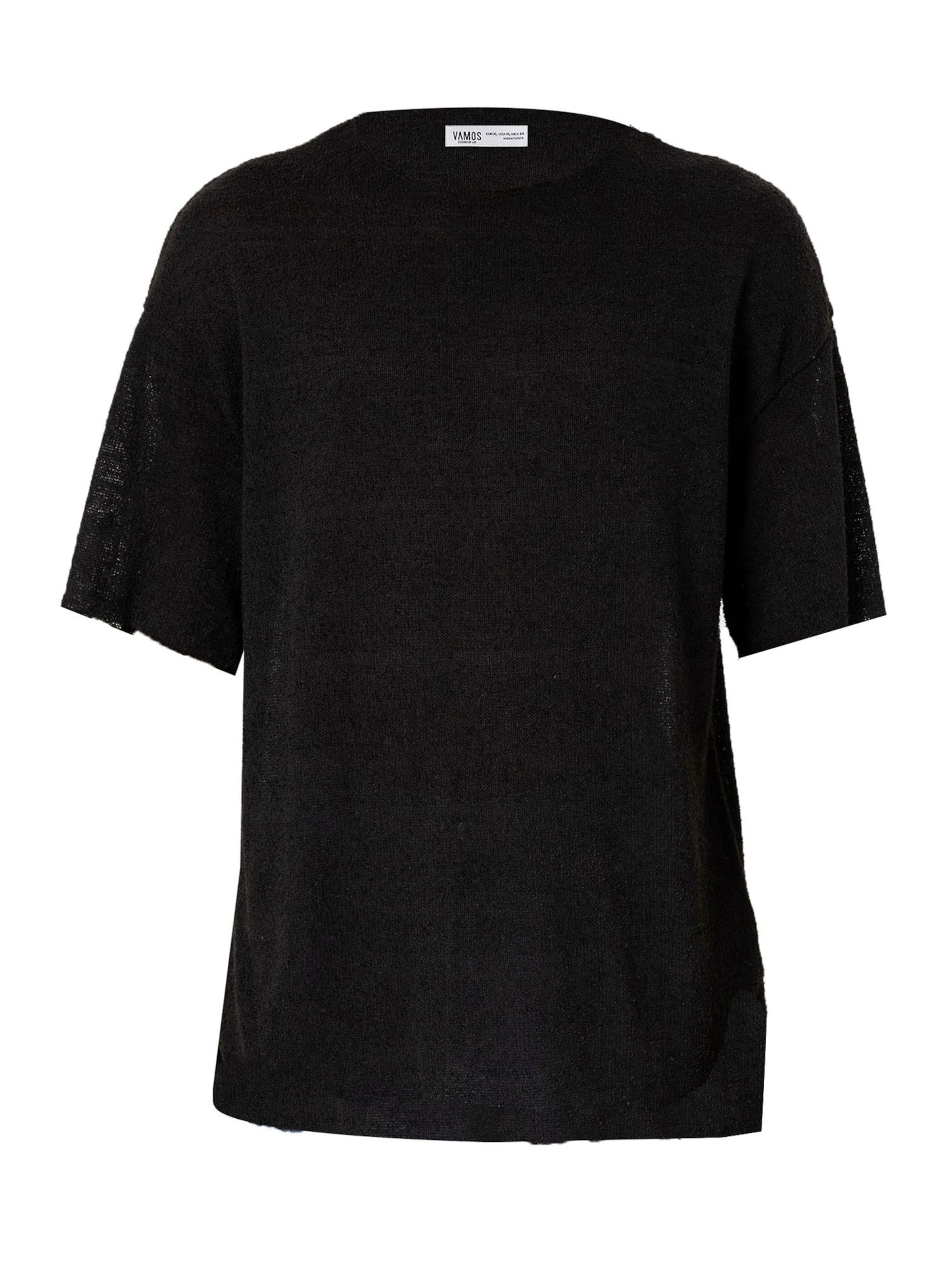 VAMOS CLO Bluser & t-shirts 'Tulip' i sort: forside