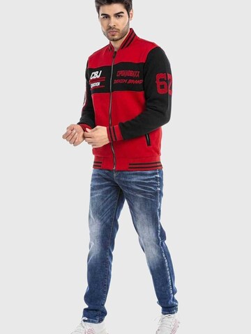 CIPO & BAXX Sweatjacke in Rot