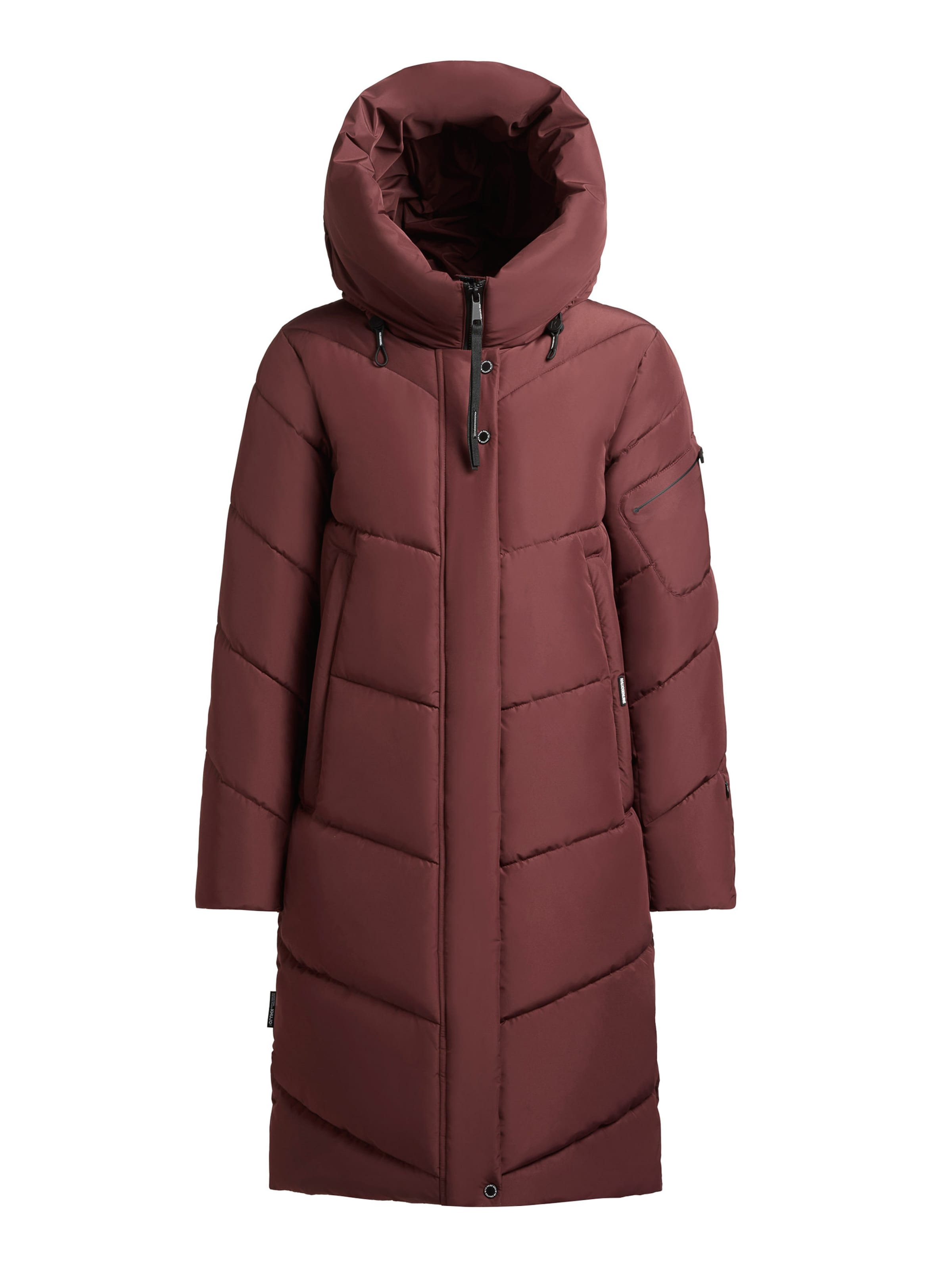 khujo Zimný kabát 'JANGE2' - Červená: predná strana