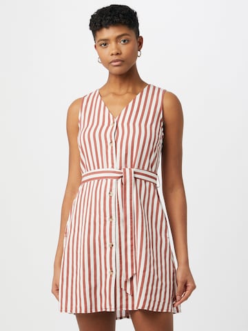 VERO MODA Shirt dress in Red: front