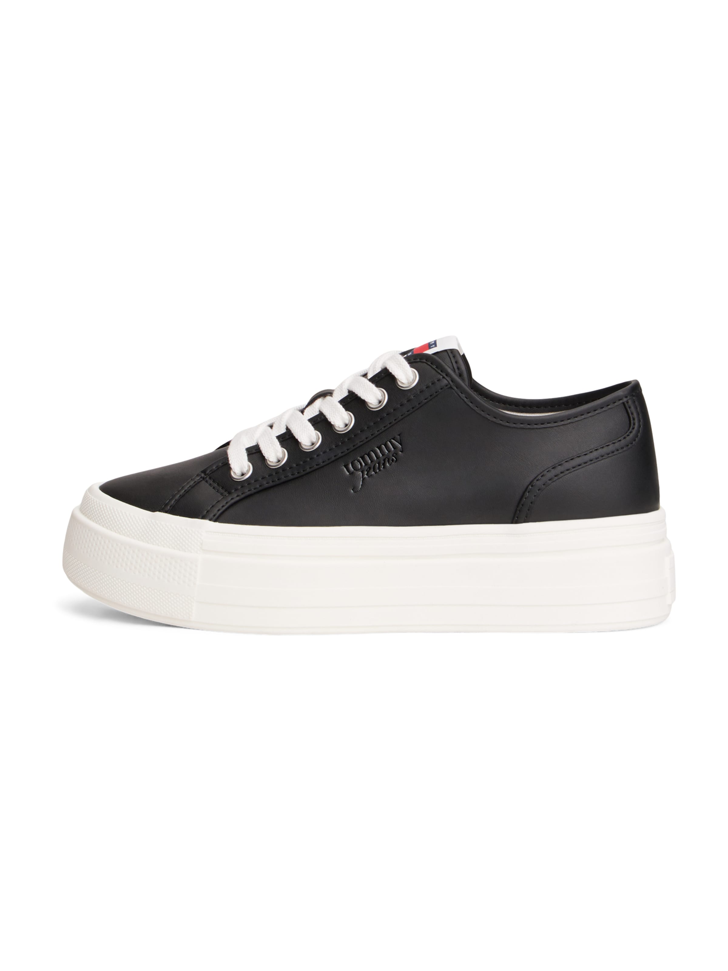 Tommy Jeans Sneaker in Schwarz: Vorderseite