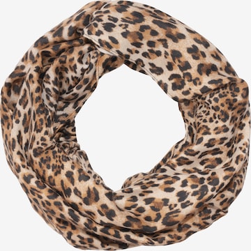 Seasons of April Tunnelsjaal 'JASMINE' in Bruin: voorkant