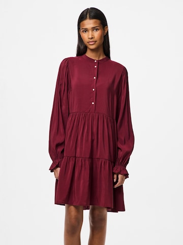 PIECES Shirt dress 'PCNessa' in Red: front