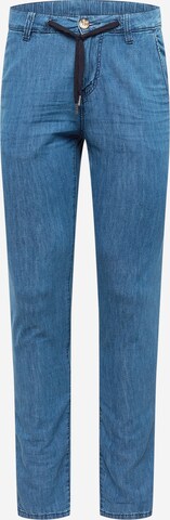 TOM TAILOR Skinny Jeans 'Josh' in Blauw: voorkant