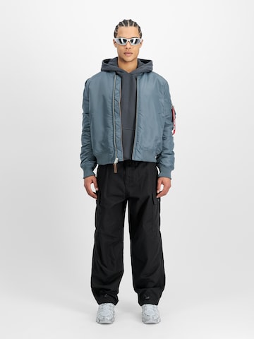 ALPHA INDUSTRIES Talvitakki 'MA-1 VF Vintage Fit 59' värissä sininen: etupuoli