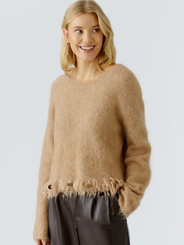 OUI Pullover in Beige: Vorderseite
