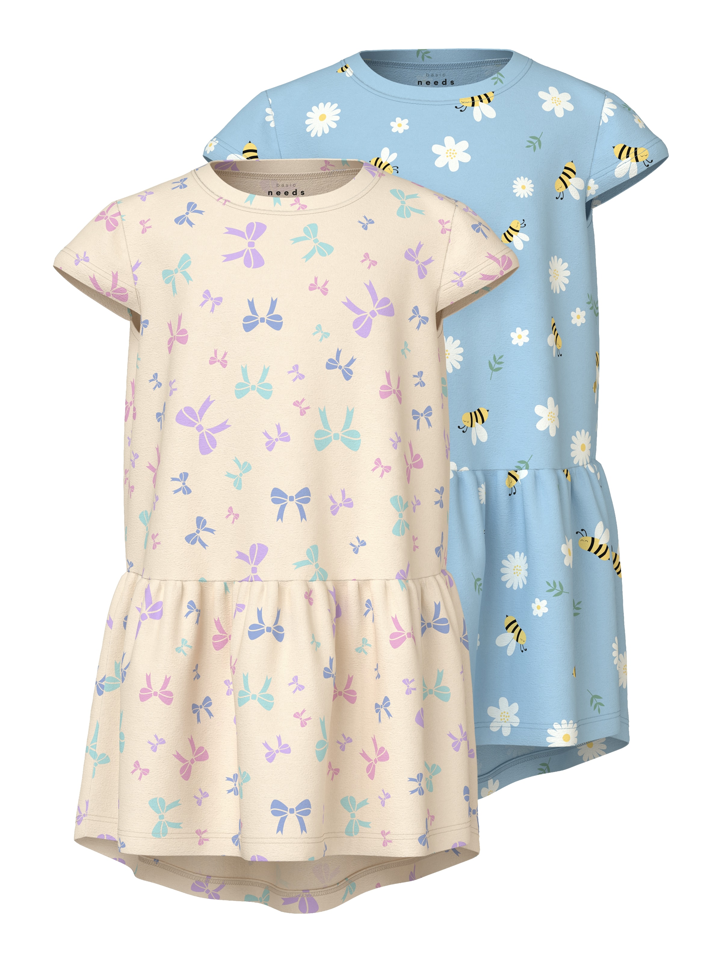 NAME IT Dress 'NMFVIGGA' in Beige: front