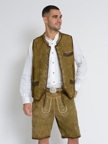 Rißberg Traditional vest in Beige