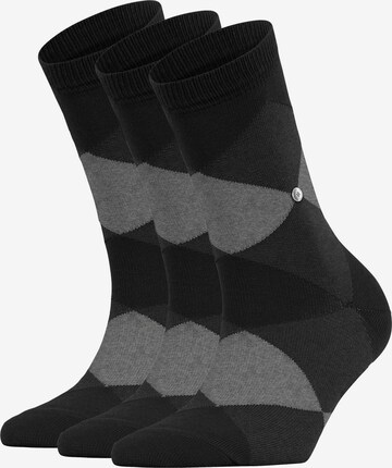 Chaussettes BURLINGTON en noir : devant