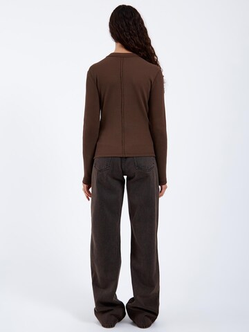 Dr. Denim Top 'Stella Waffle Top' in Bruin