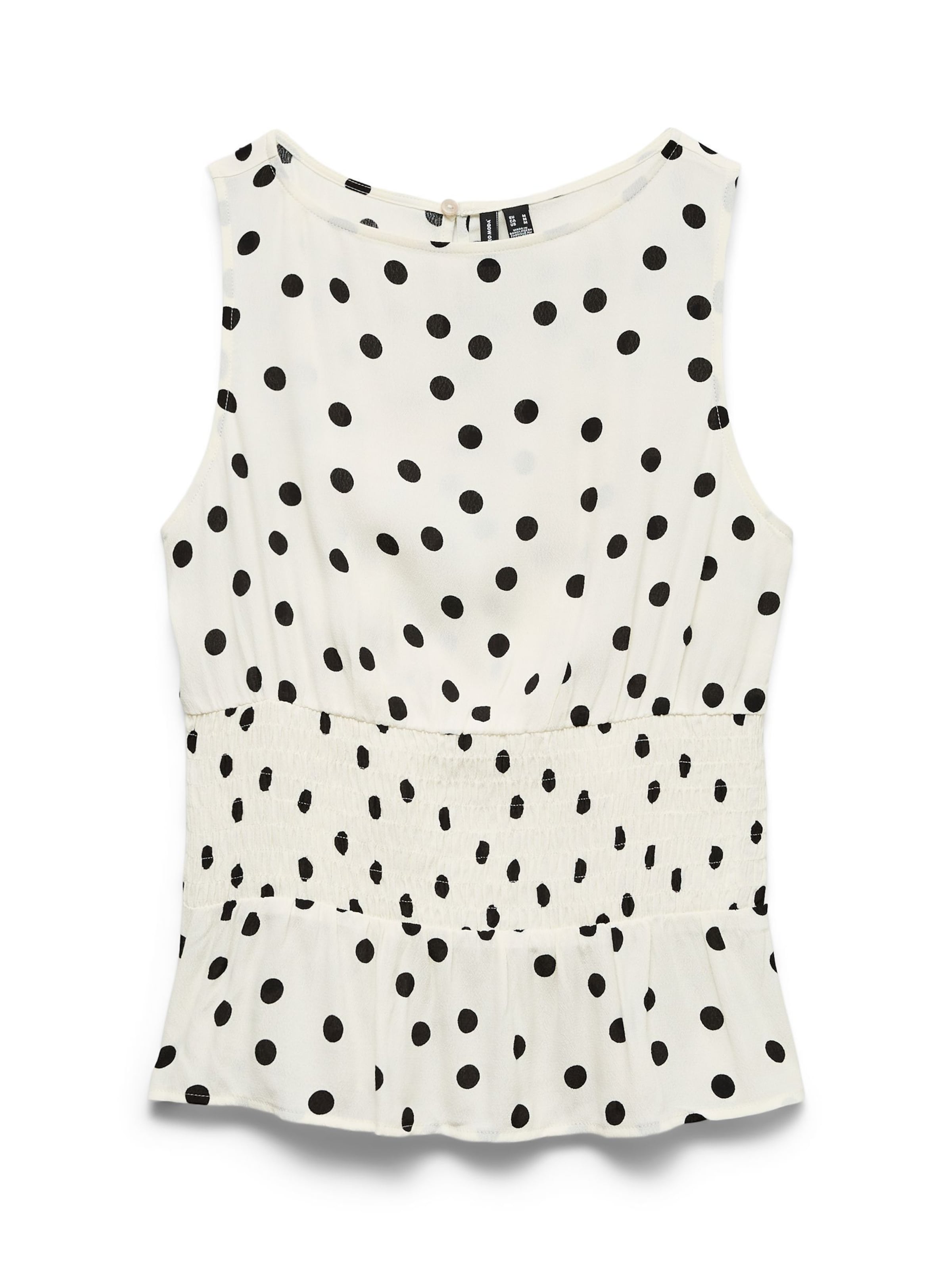 VERO MODA Blusentop 'VMElisa' in Weiß: Vorderseite