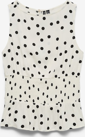 Top 'VMElisa' di VERO MODA in bianco: frontale