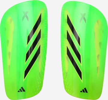 ADIDAS PERFORMANCE Guard 'X Speedportal League Shin Guards' in Green: front