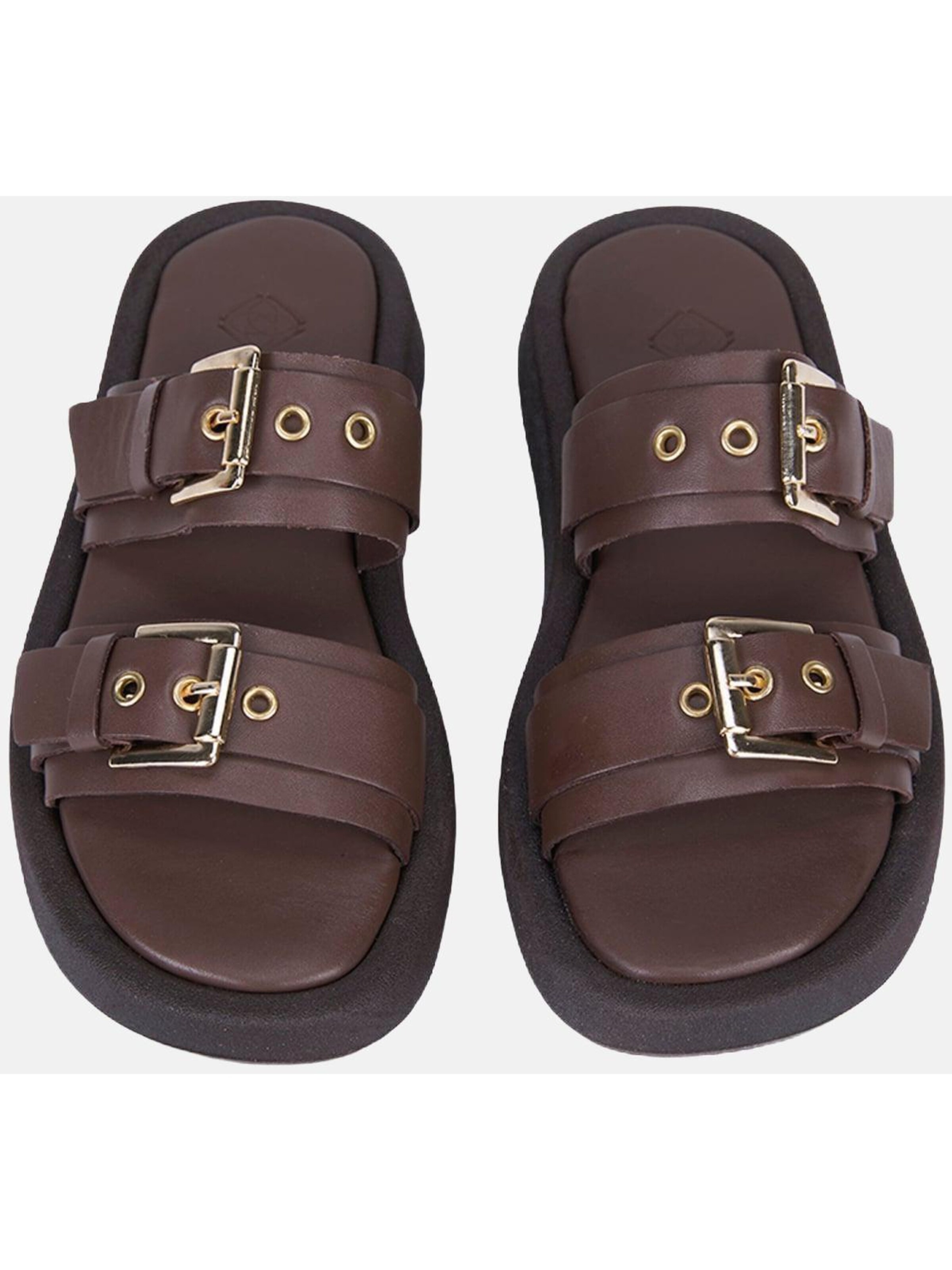 Desa Slippers in Brown