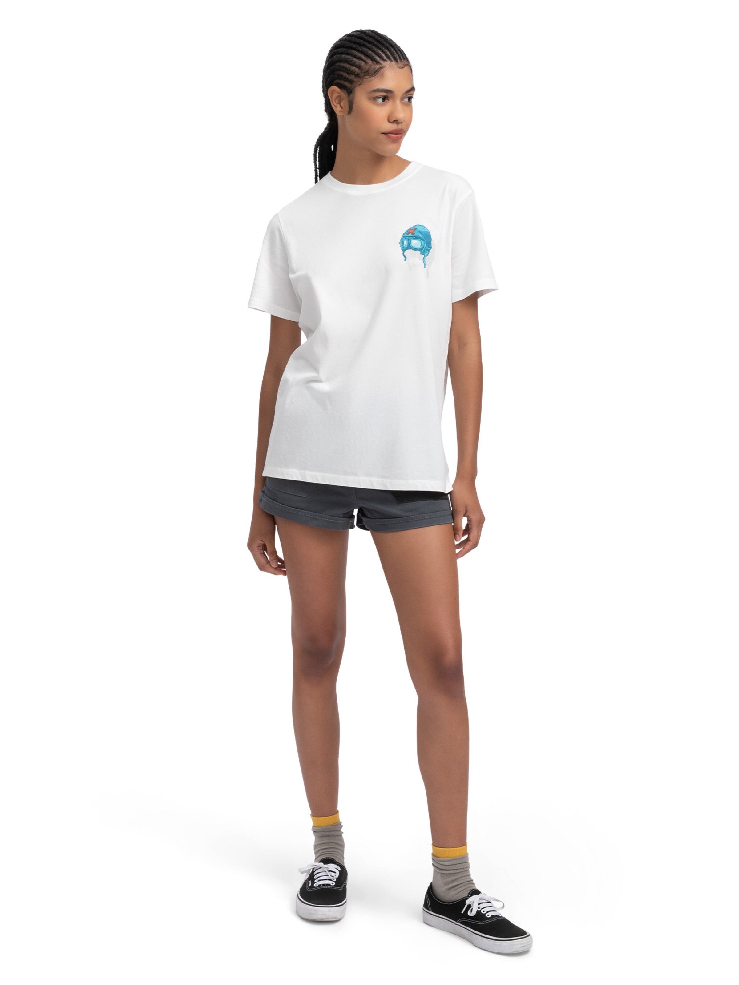 Kaft T-Shirt 'Target' in Weiß