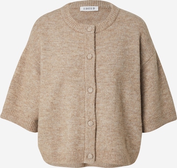 EDITED Shirt 'Oline Wool' in Beige: front
