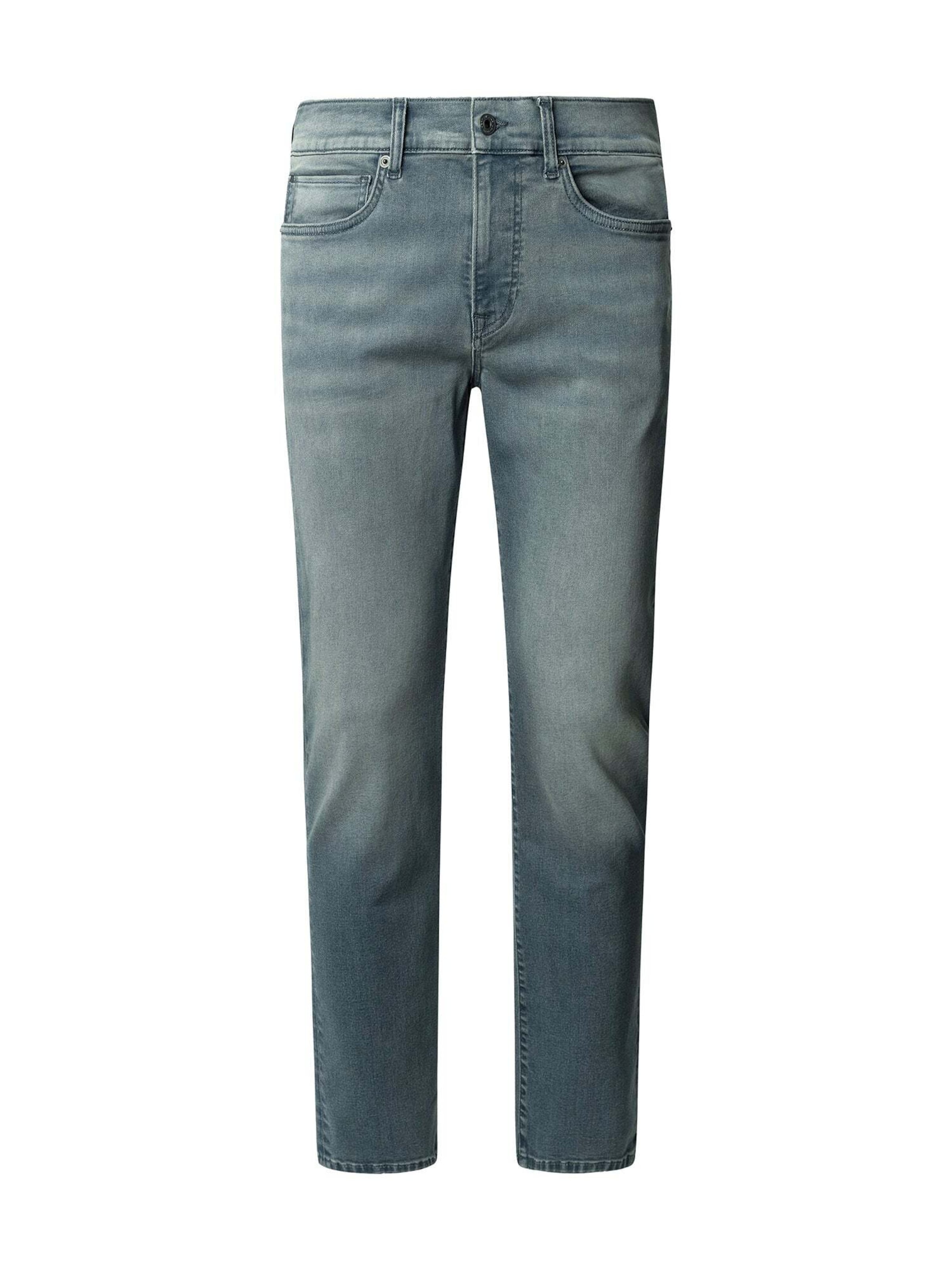 Pepe Jeans Slimfit Jeans in Grijs: voorkant