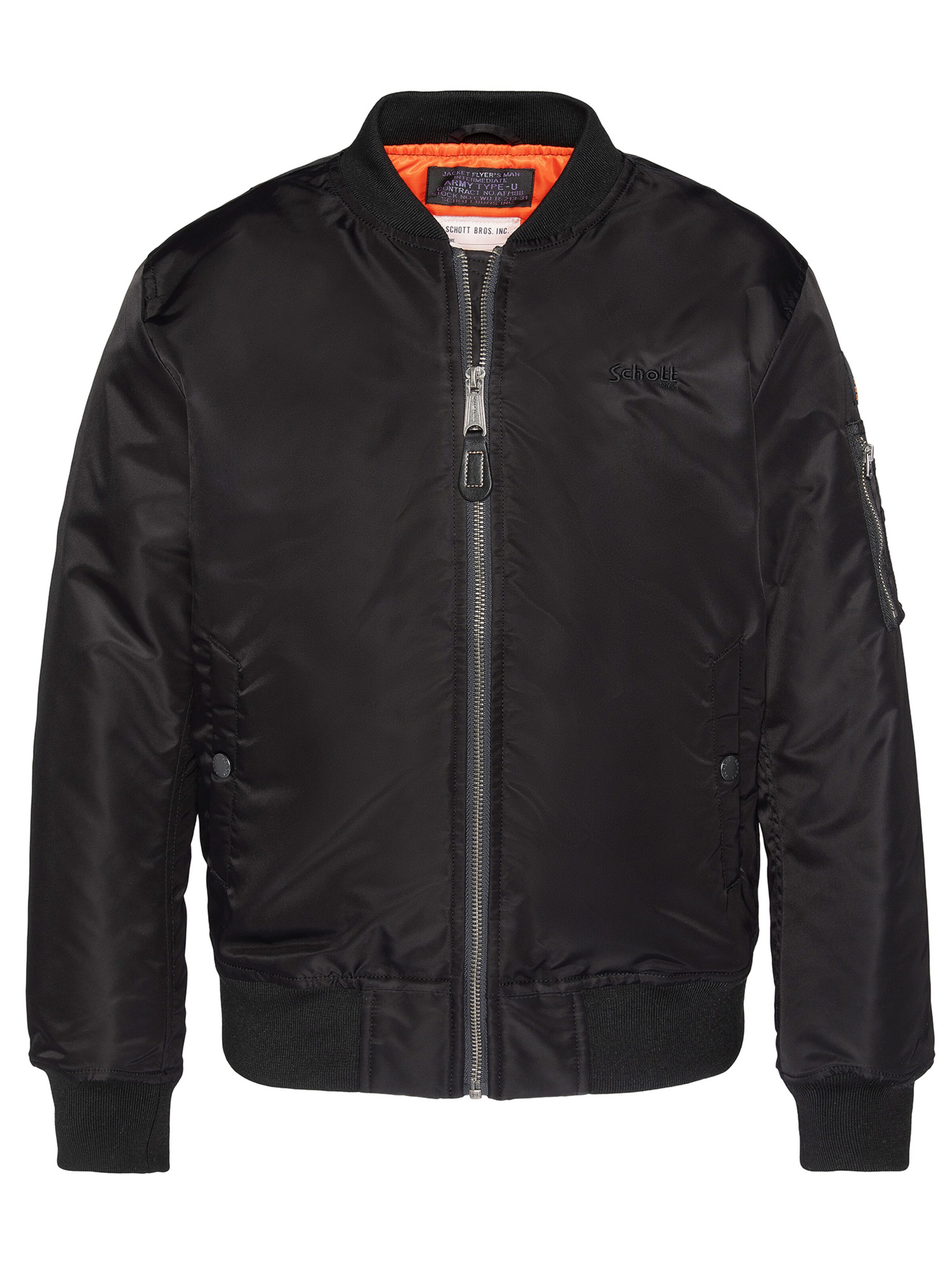 Veste mi-saison Schott NYC en noir