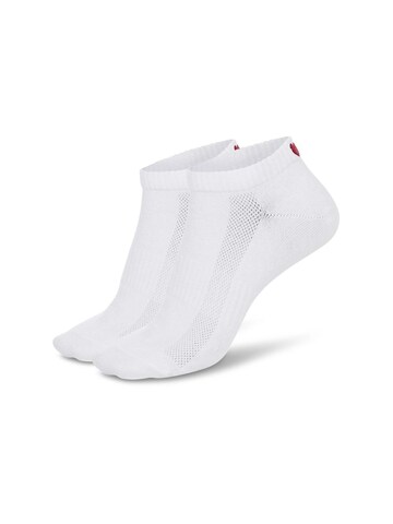 SNOCKS Ankle socks in White: front