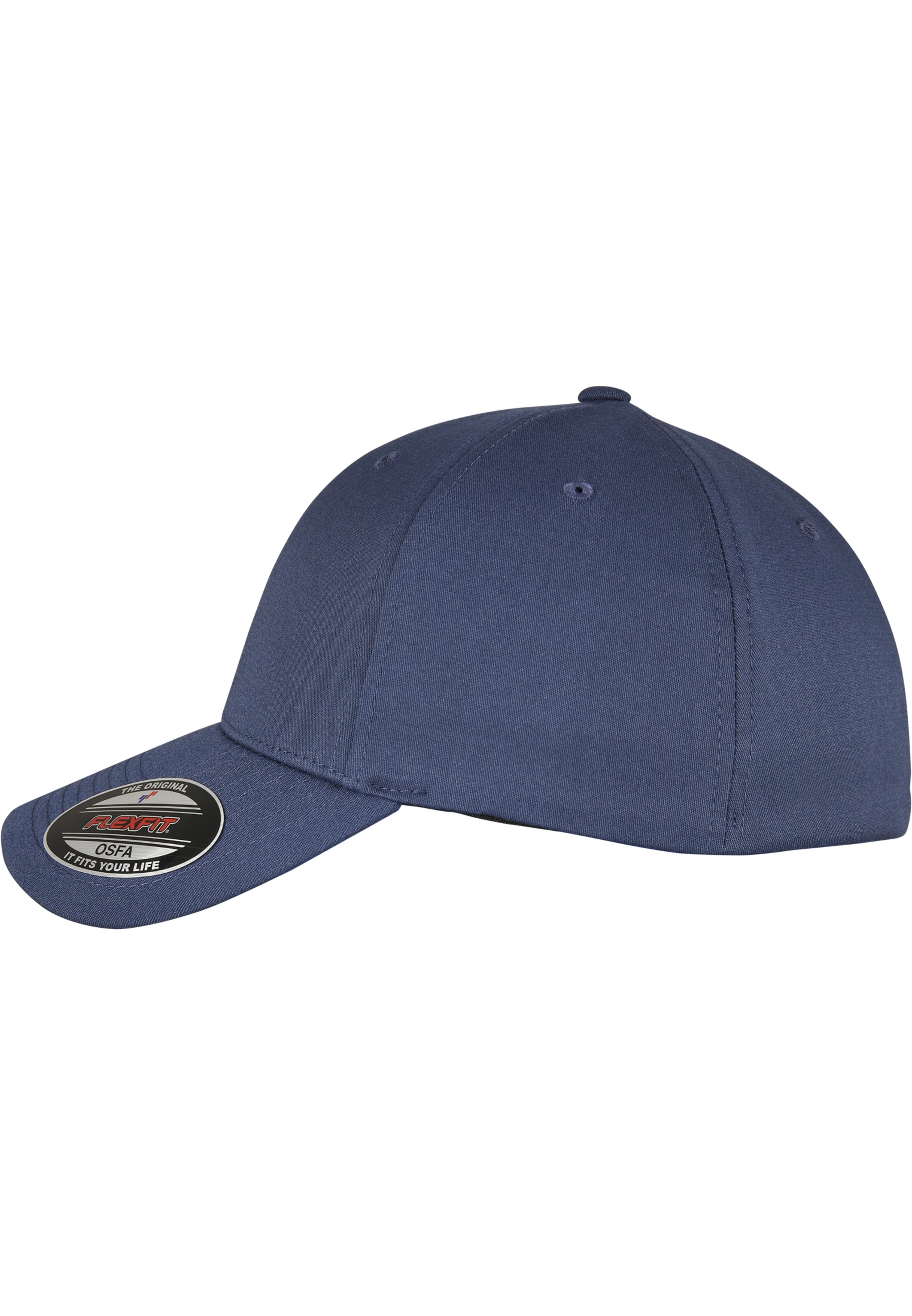 Flexfit Czapka z daszkiem 'Alpha' w kolorze niebieski