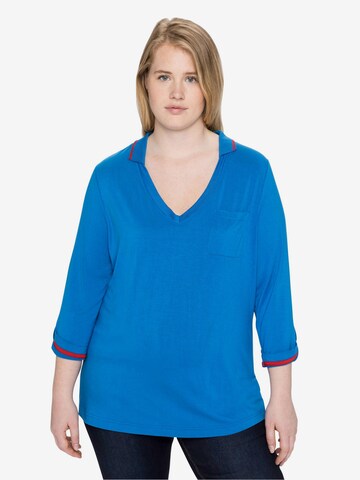 SHEEGO Shirt in Blue: front