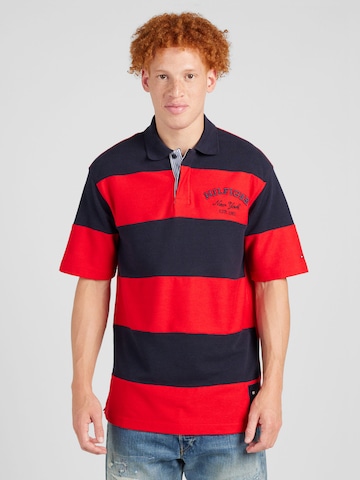 Tricou de la TOMMY HILFIGER pe roșu: față