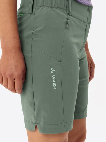 VAUDE Regular Outdoorbroek 'W  Skomer BM STS' in Groen
