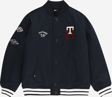 TOMMY HILFIGER Between-season jacket in Blue: front