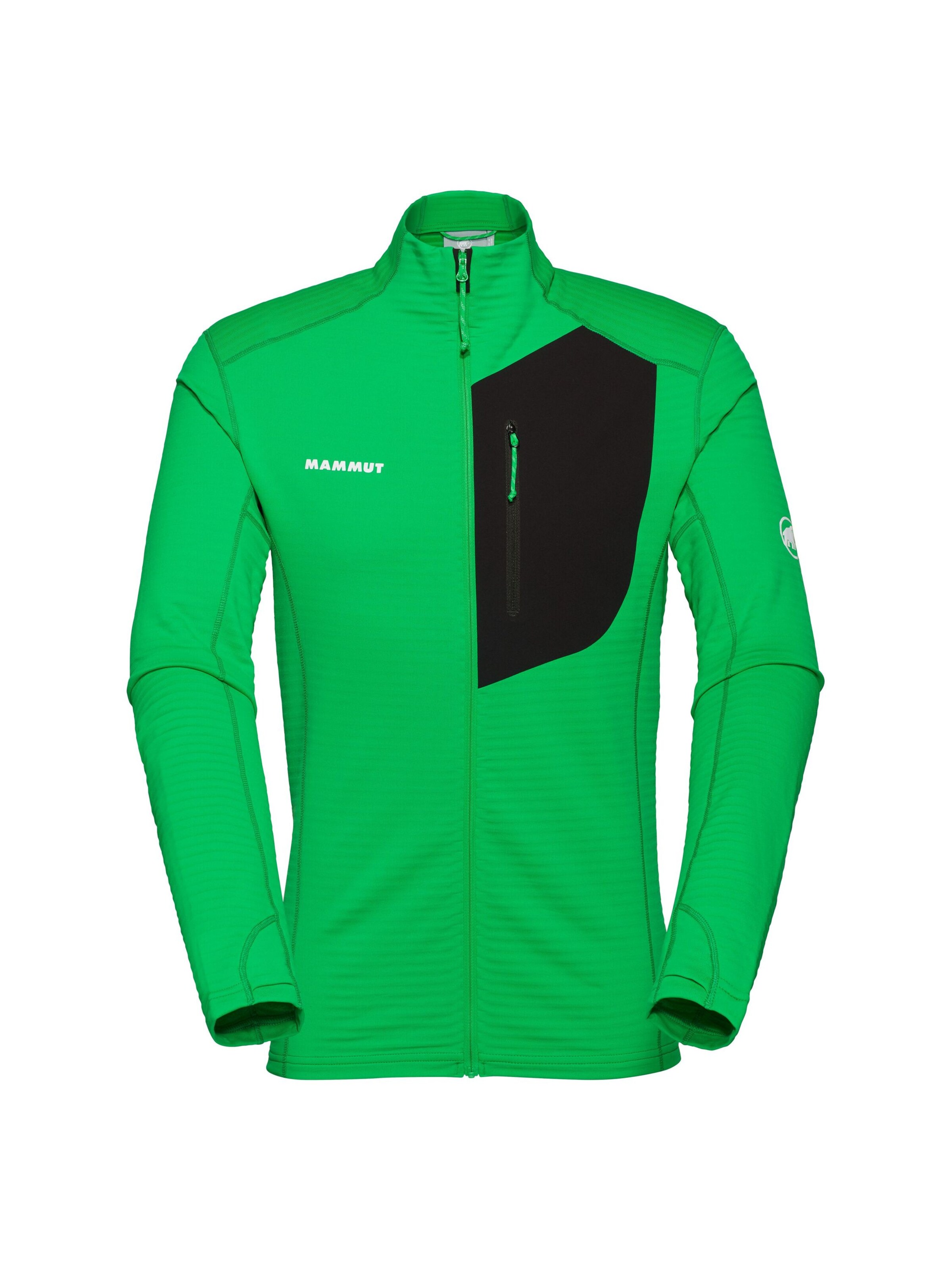 MAMMUT Funktionsfleecejacke ‘Taiss Light’ in Grün: Vorderseite