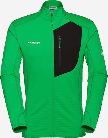 MAMMUT Funktionsfleecejacke ‘Taiss Light’ in Grün: Vorderseite