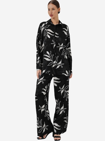 Tenue d'intérieur 'Zweiteiliges Set' Bigdart en noir : devant